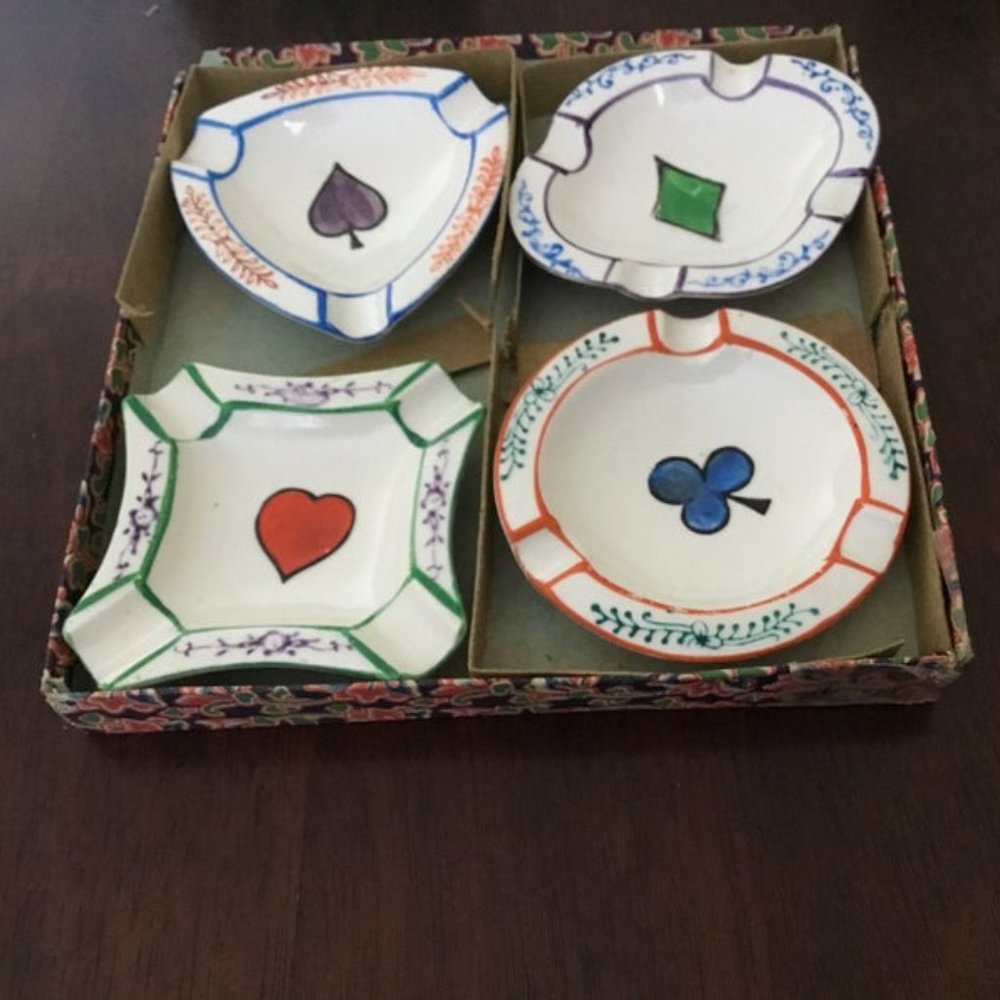 Vintage Set of Ashtray